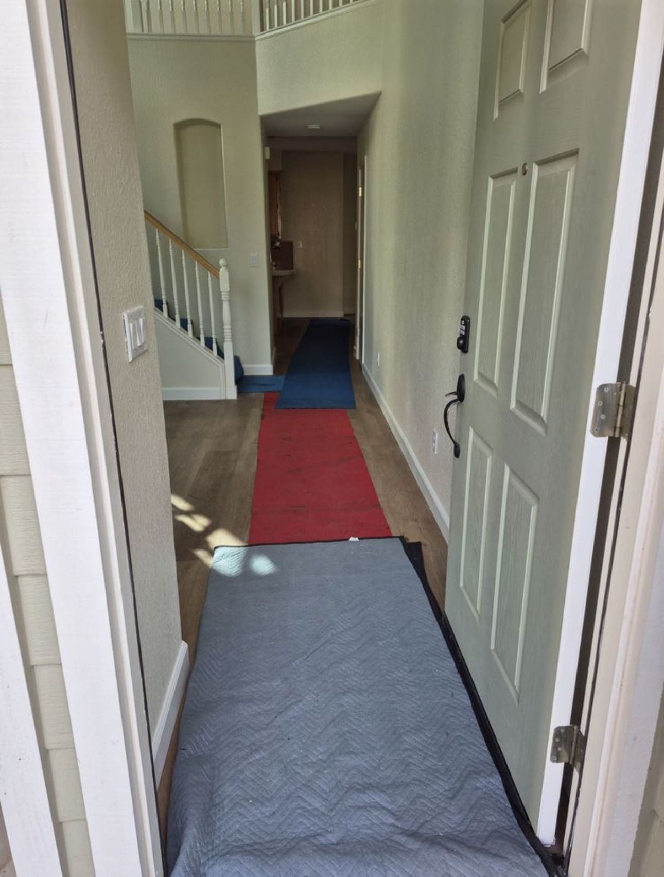 Provide carpet to protect your floor
